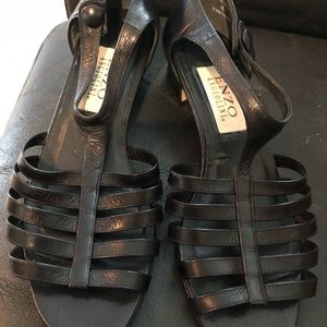 Enzo Angiolini all leather sandals.